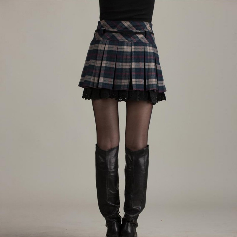 High Waist Ruffle Skirt 33