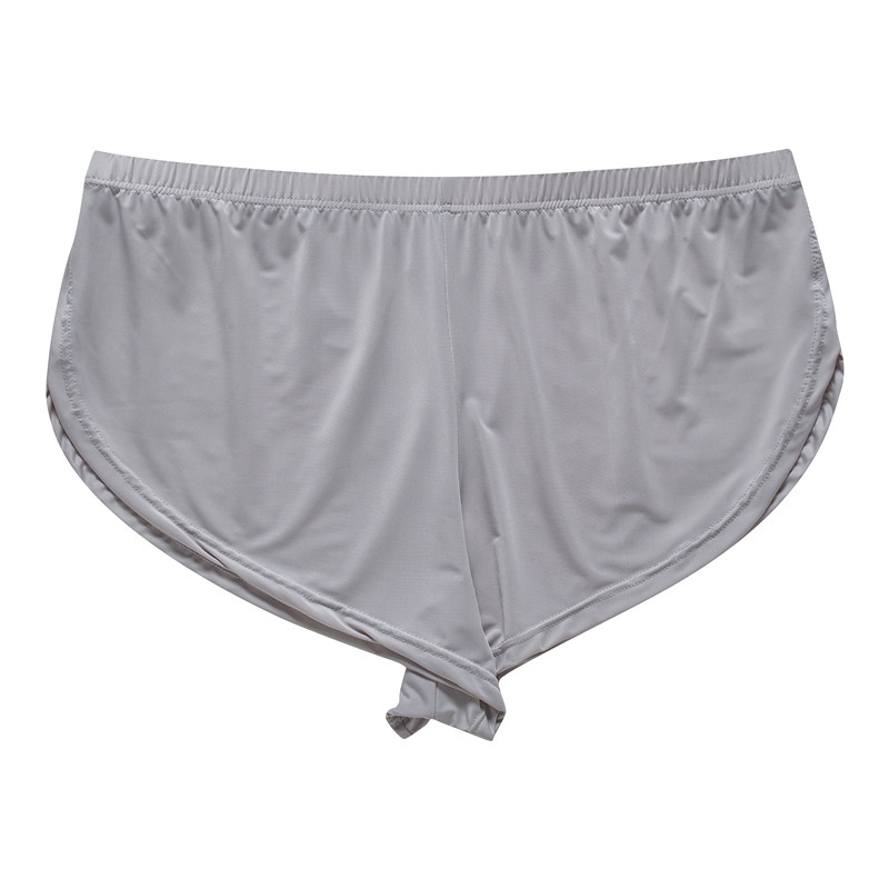 Men Sexy Boxer Shorts Sleepwear Solid Ice Silk Underwear Boxers Briefs Underpant Ebay 1663