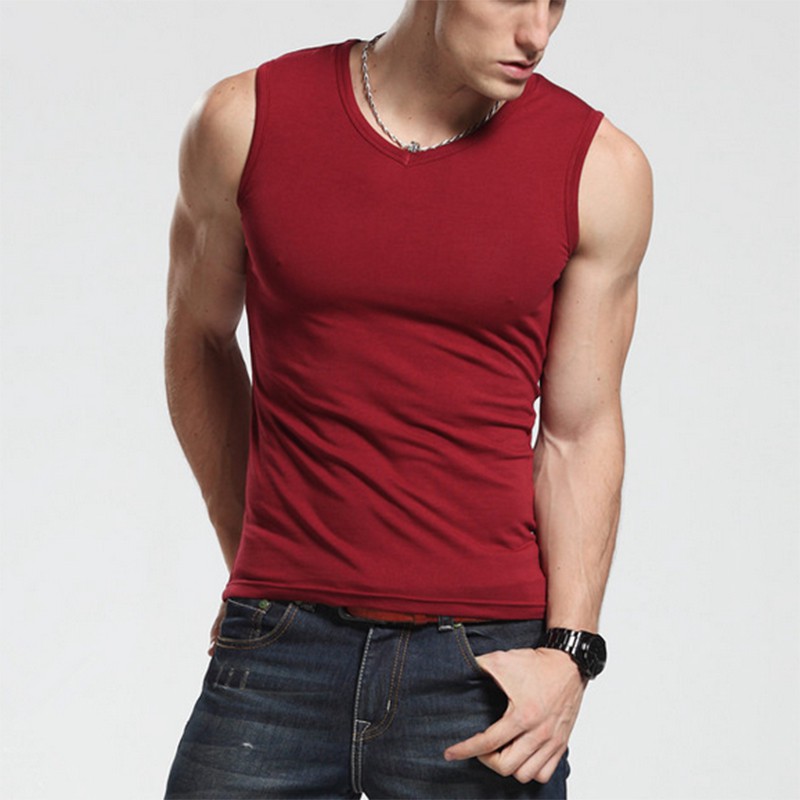 Mens Boys Casual Tank Top Muscle Sleeveless T-shirts Sportwear Vest ...