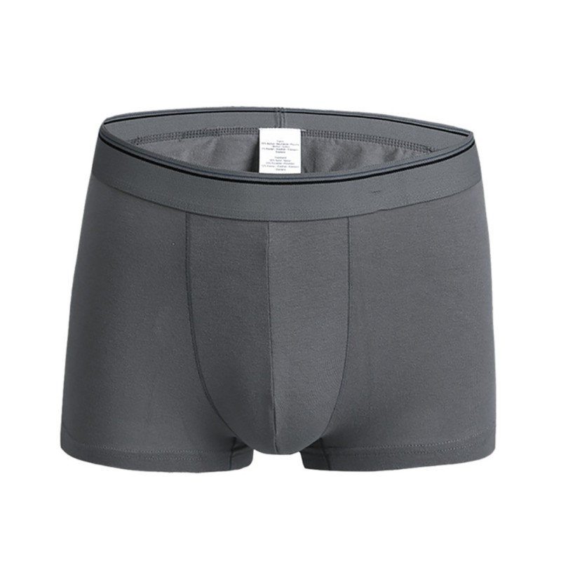 New Men's Cotton Boxer Briefs Underwear Comfortable Underpants Trunks ...