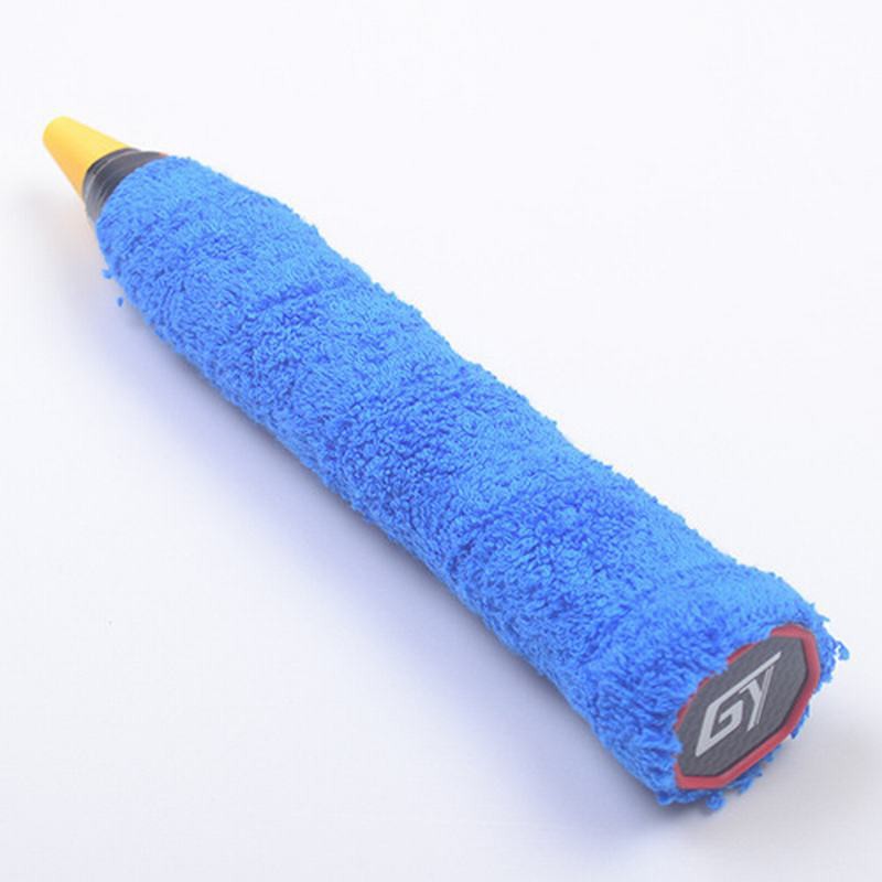 Colors:#2 Blue:Anti-slip Absorb Sweat Racket Tape For Tennis Badminton Racket Fishing Rod Band