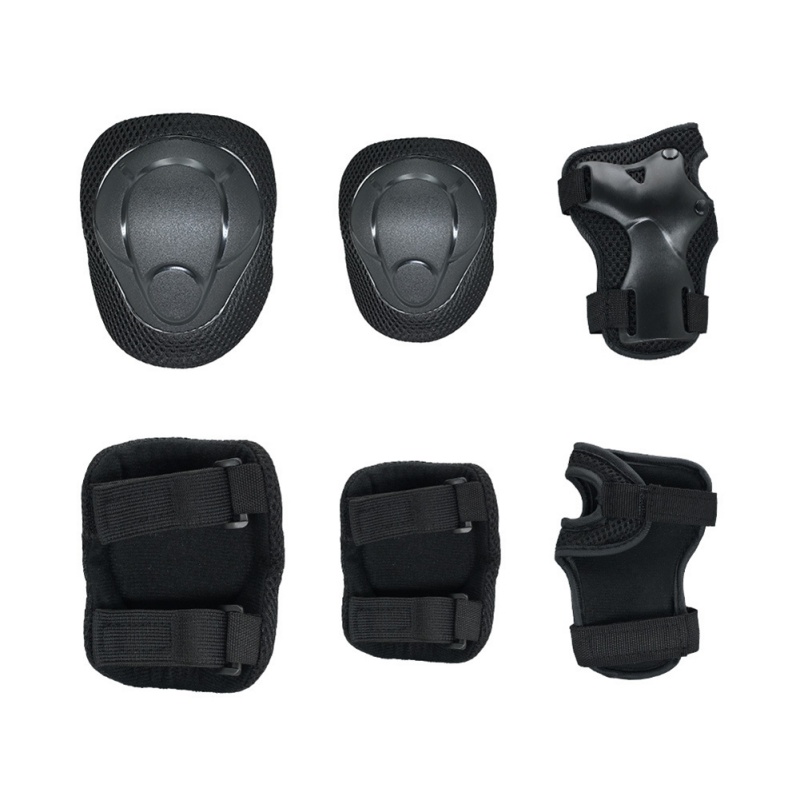 Kids Knee Pads Set 6 in 1 Protective Gear Kit Knee Elbow Pads with Wrist G9R5 