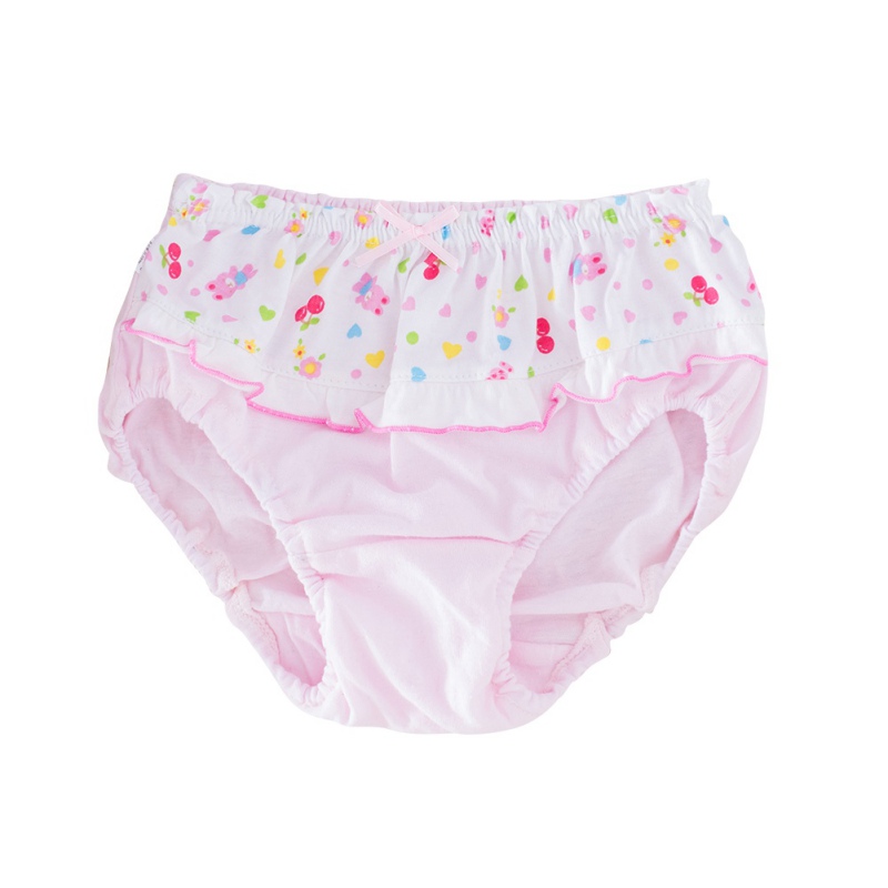 Newborn Baby Kids Girls Cotton Floral Panties Underwear Short Briefs