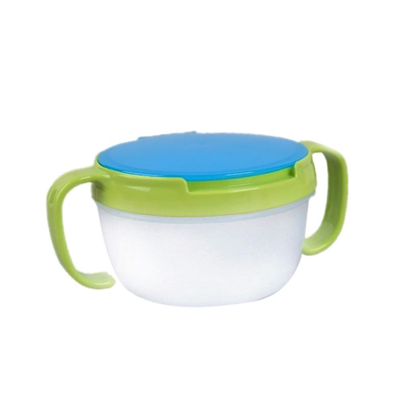 No Spill Active Snack for Cute Baby Toddler Snacker Bowl Cup Container