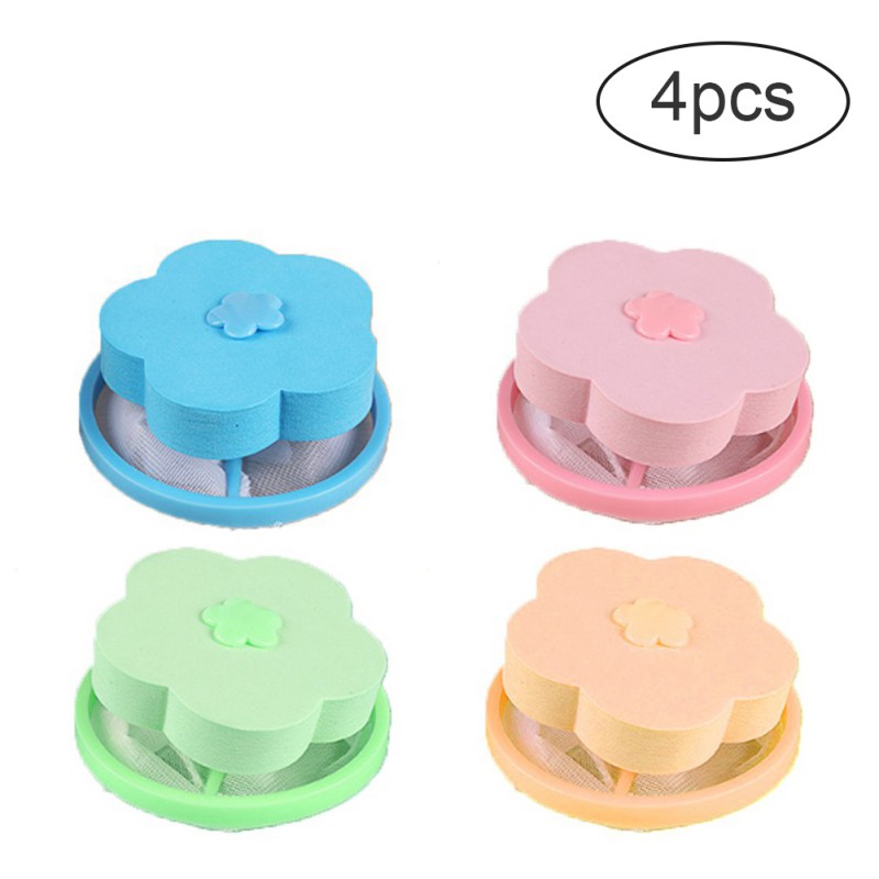 10X Fur Catcher Dust Hair Remover Floating Laundry Lint For Washing Machine US 