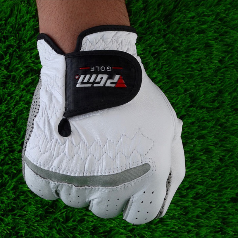 Hot Left Right Hand Golf gloves Men Genuine Leather gloves Pure
