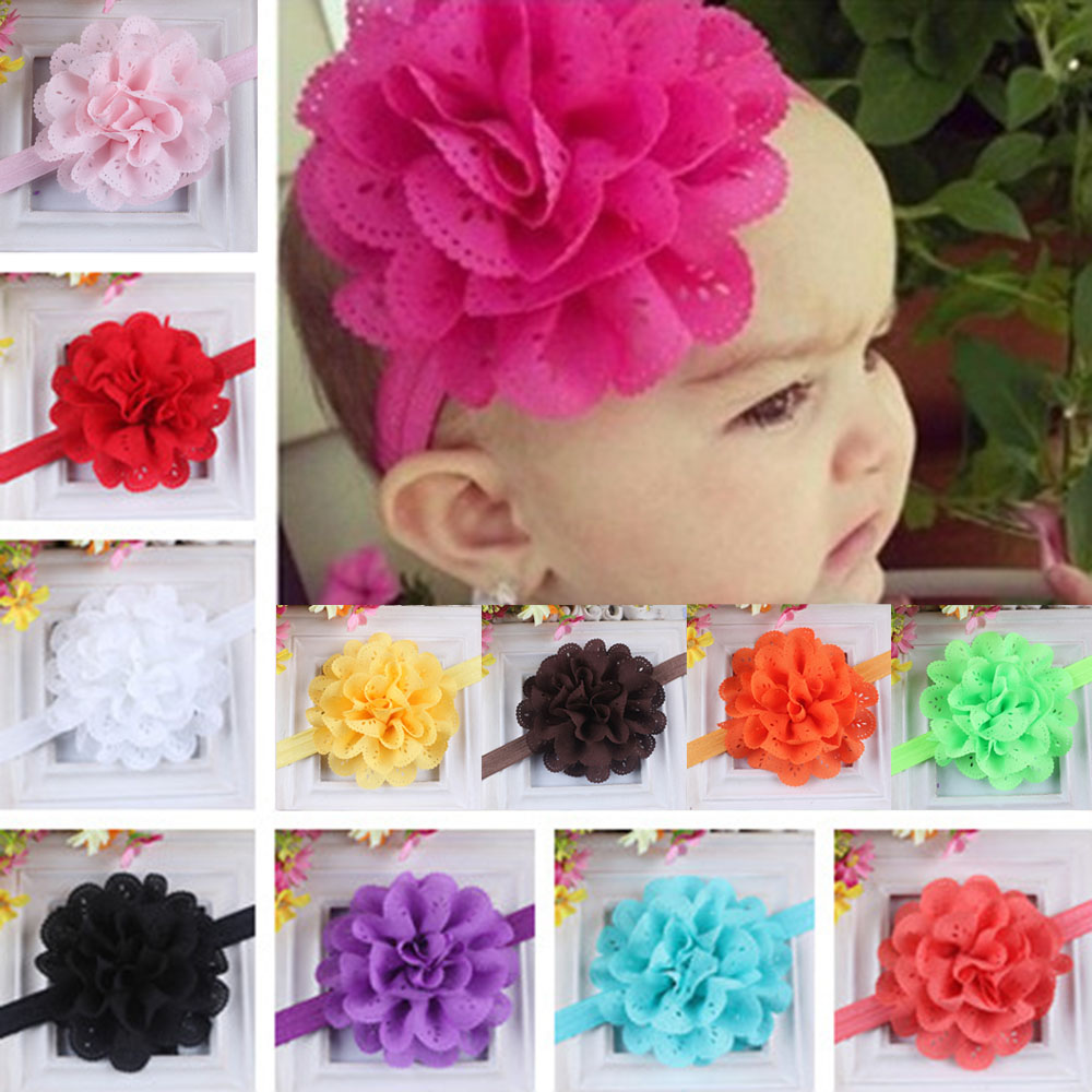 41 HQ Images Baby Hair Accessories Online : Toddler Cute Lace Flower Hair Band Headwear Kids Baby Girl ...