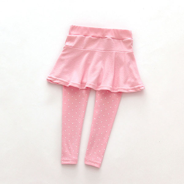 Toddler Girls Culottes Leggings Pants Kids Legging Skirts Leg Warm