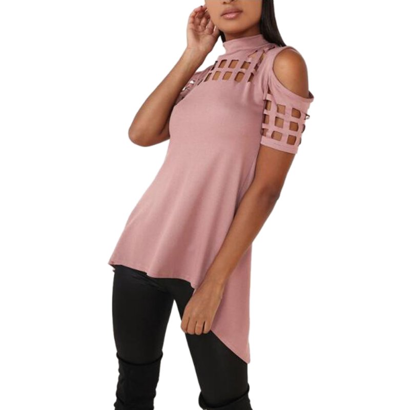 off shoulder backless top