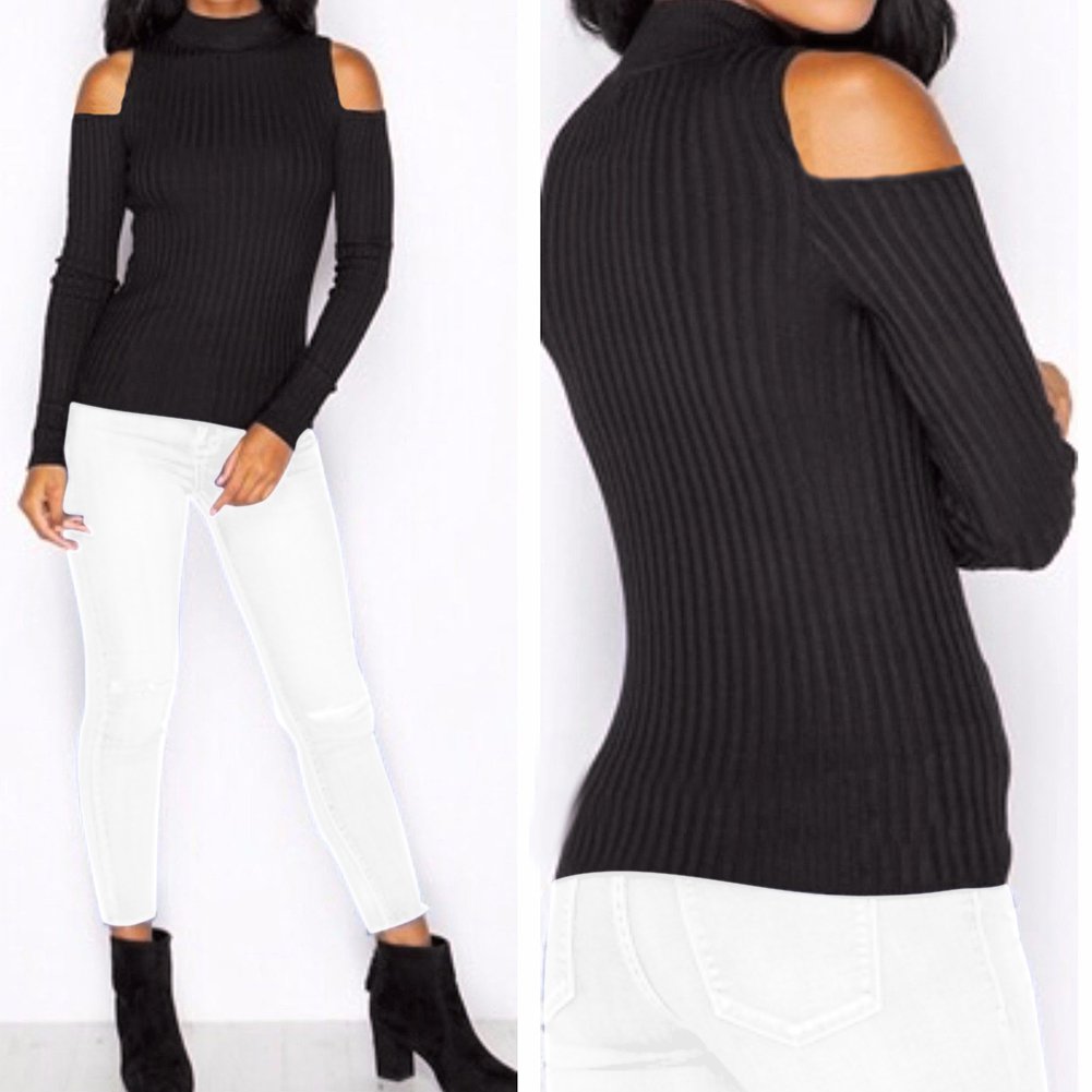 turtle neck chunky jumper