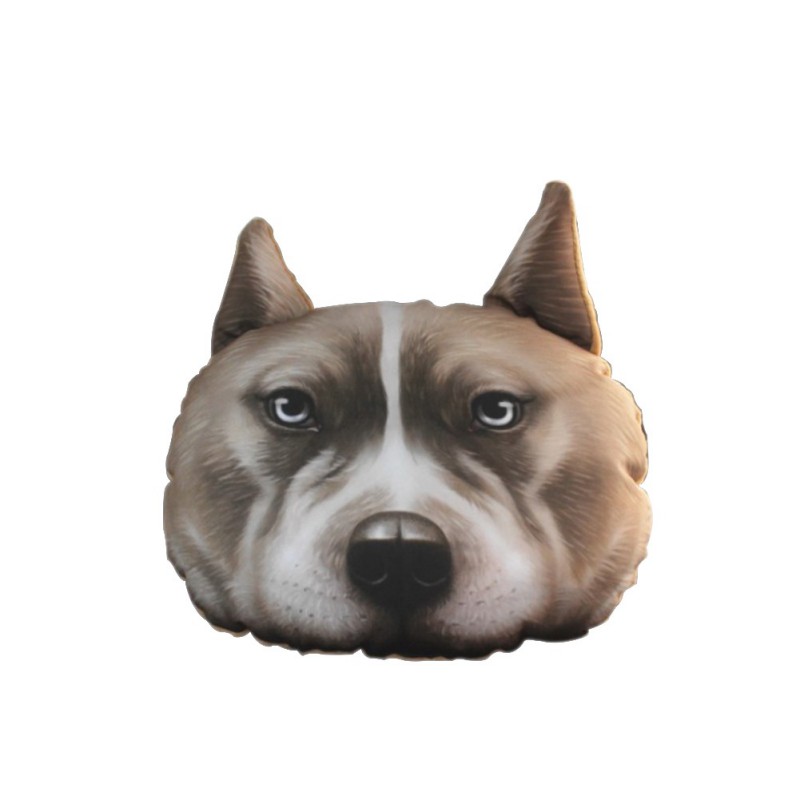 realistic 3d dog cushion pillow