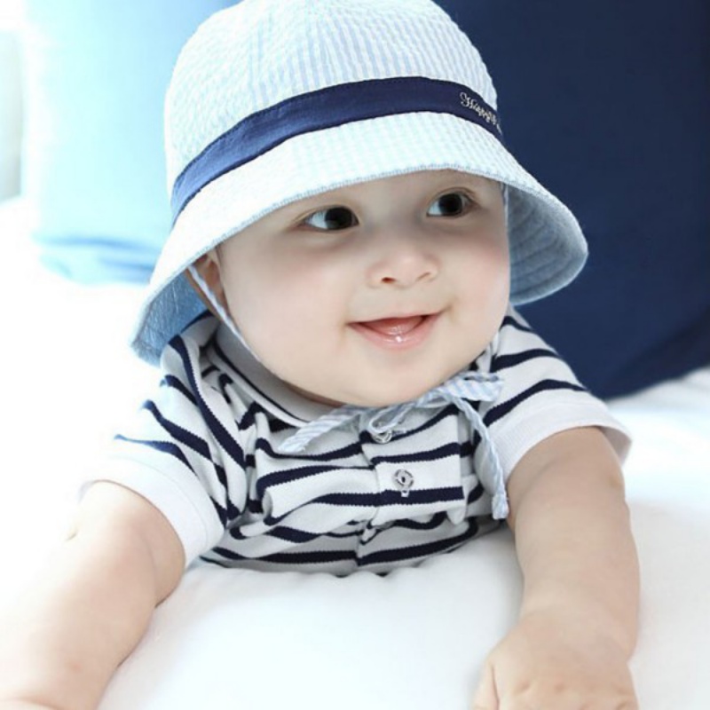 Toddler Infant Baby Girl Boys Sun Cap Summer Bucket Hat ...