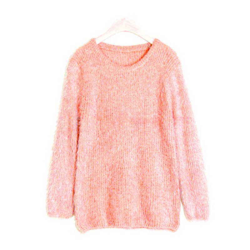 Sweaters 2015 Fashion Autumn Winter Mohair Sweater Long