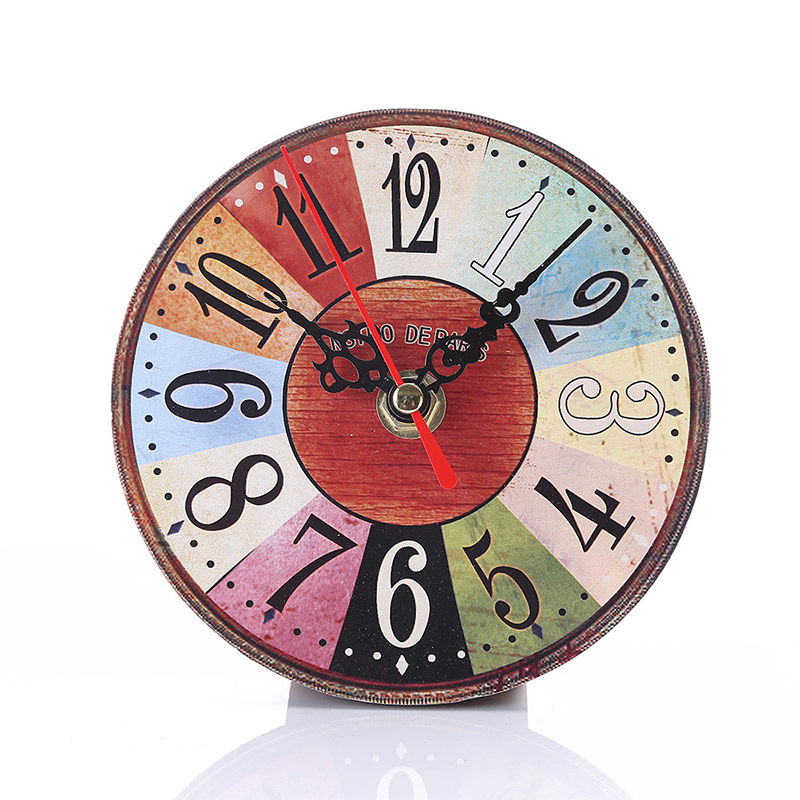 Vintage Wall Clock Antique Shabby Retro Home Kitchen Decor Rustic Vintage Wall Clock Antique Shabby Retro Home Kitchen