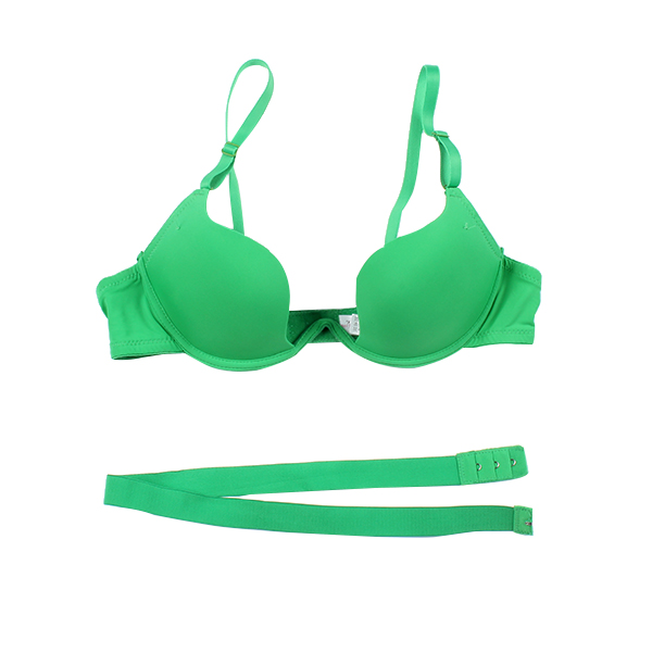 Women Girls Deep U Plunge Bra Halter Strap Low-Cut Underwire Push Up Bra ABC | eBay