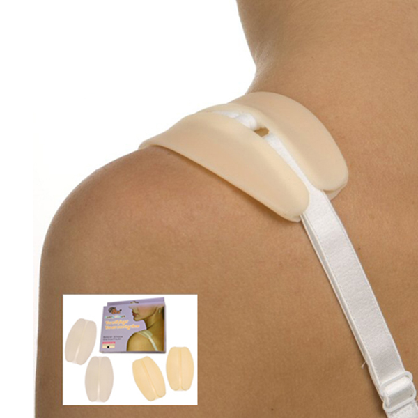 1 Pair Nonslip Silicone Shoulder Pads Bra Strap Cushions Spacer Pain