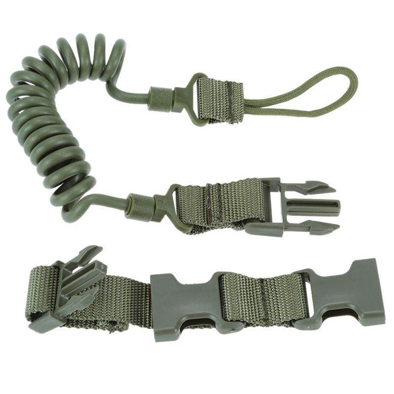 Tactical Two Point Rifle Sling Adjustable Bungee Airsoft Gun Strap Hunting Hook eBay