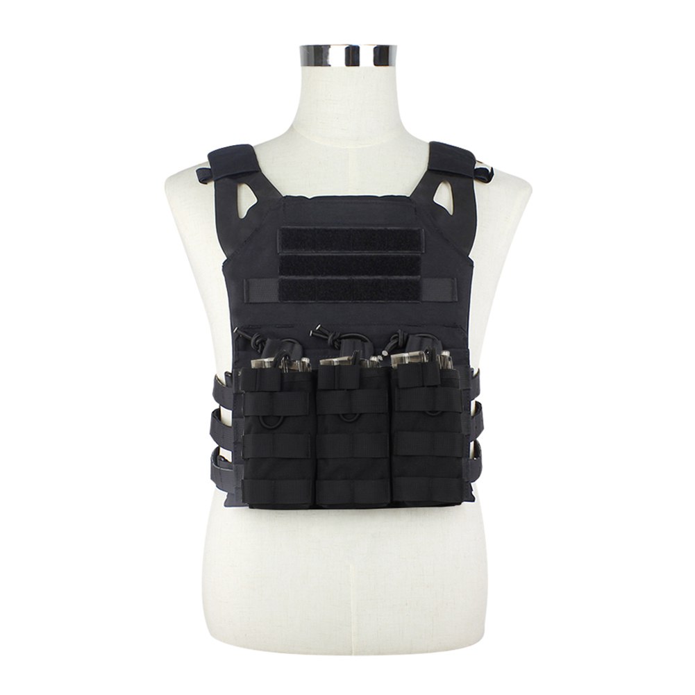 Tactical Military MOLLE Operator Plate Carrier Body Armor Chest Assault ...