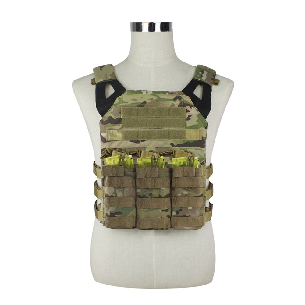 Tactical Military Molle Operator Plate Carrier Body Armor Chest Assault 