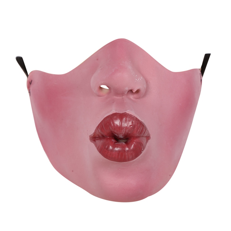 Funny Scary Horrible Mask Party Cosplay Clown latex Mask Half Face Masks Costume eBay