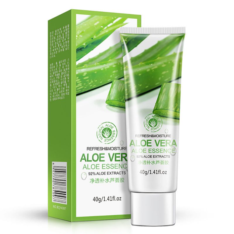 Pure Aloe Vera Gel Moisturizing Anti-Acne Dispelling Scar ...