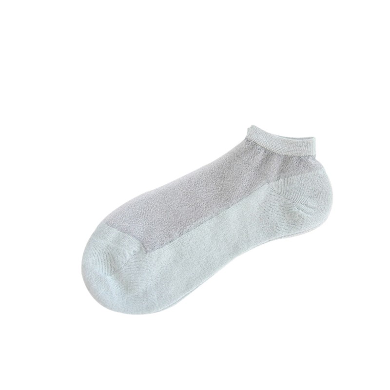 Low crew socks for women with no elastic