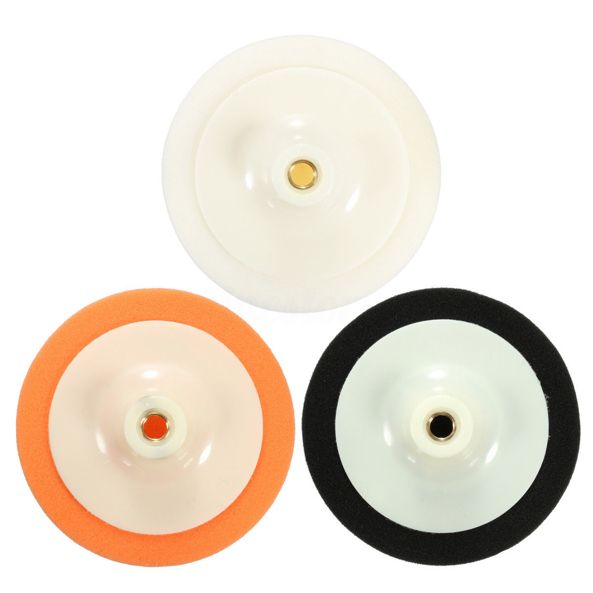 Car Polishing Head Buffing Mop Pad Sponge Soft Foam M14 Thread Drill 6