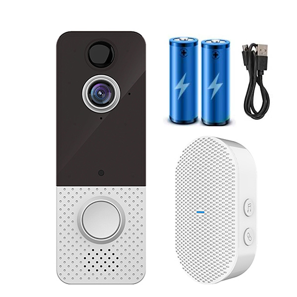 WiFi Wireless Video PIR Doorbell Two Way Door Bell Talk Smart Security HD Camera 