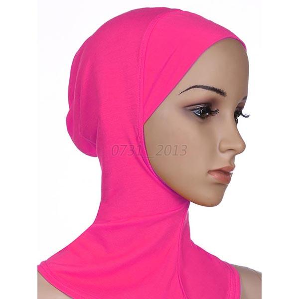 Newest Women's Cotton Muslim Full Cover Inner Hijab Caps 