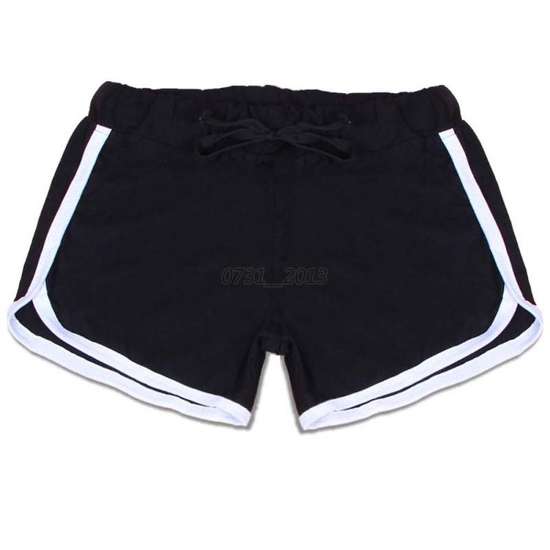 Women Sports Shorts Gym Workout Waistband Skinny Yoga