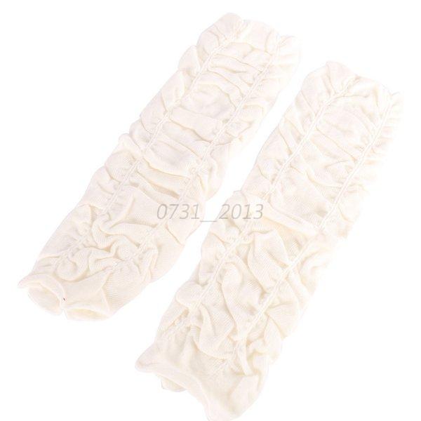 Newborn Baby Infant Wrinkled Crawling Leggings Socks Infant Leg Warmers