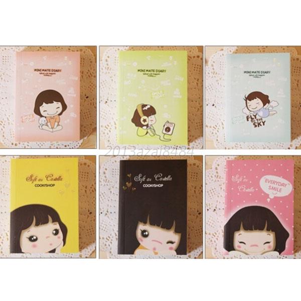 cookie girl mini diary