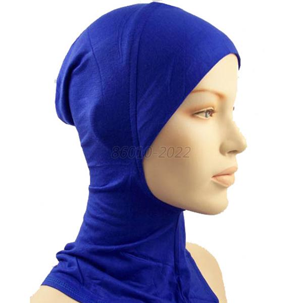 Solid Under Hat Cap Bonnet Inner Hijab Neck Cover Muslim 