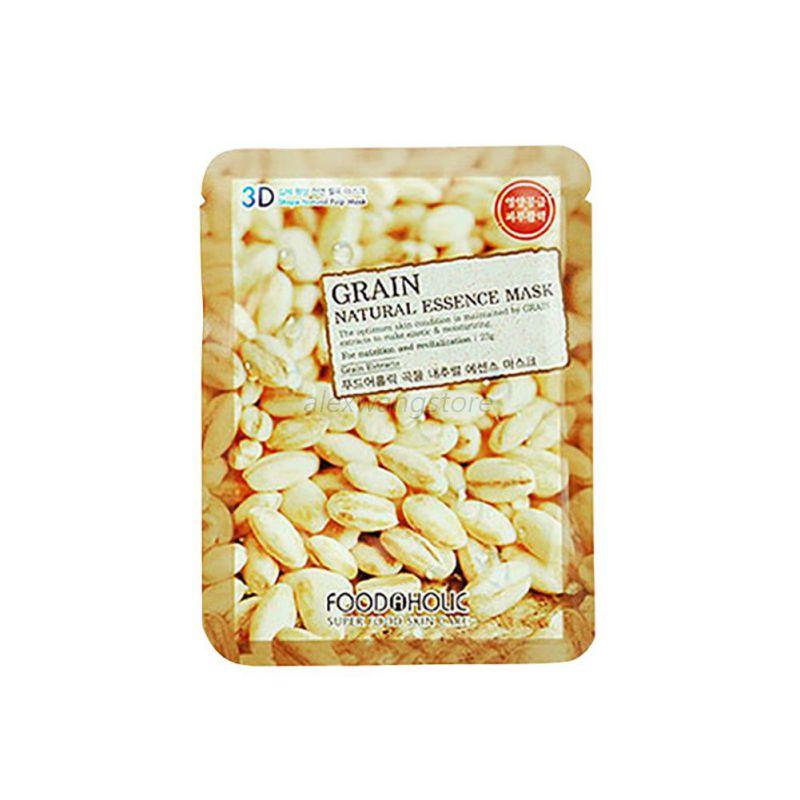 Food Essence Facial Mask Sheet Moisture Face Mask Pack Skin Care Korean Style - Picture 7 of 21