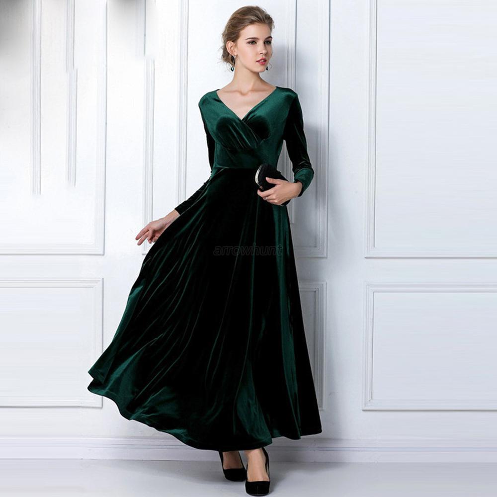 Pakistani Designer Dresses - Lowest Prices - Green Velvet Hand ...