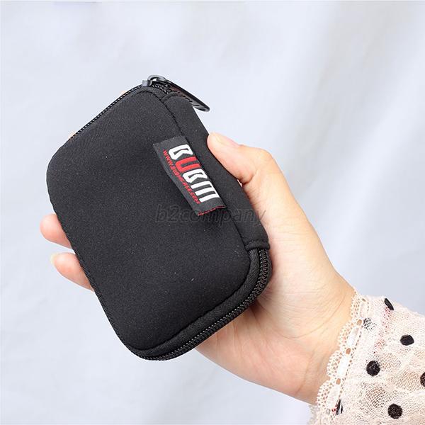 Portable 6 USB Flash Drives Carrying Case Storage Bag Organizer Pouch