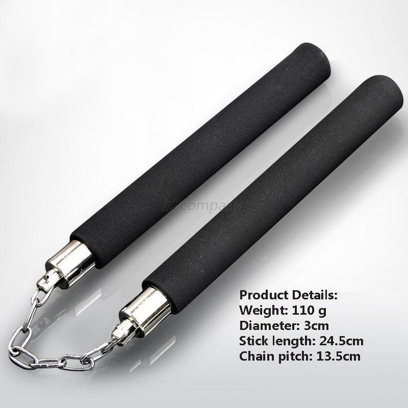 Kids Kung Fu Kids Foam Padded Training Practice Fitness Nunchucks ...