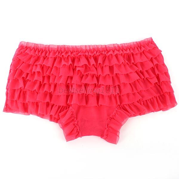 Womens Sexy Lace Ruffle Pleated Panties Cozy Knicker Underwear Briefs ...