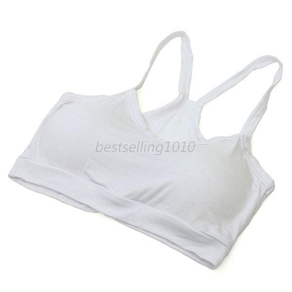 Women Athletic Sport Bandeau Bra Tube Top Yoga Racerback Sleeveless