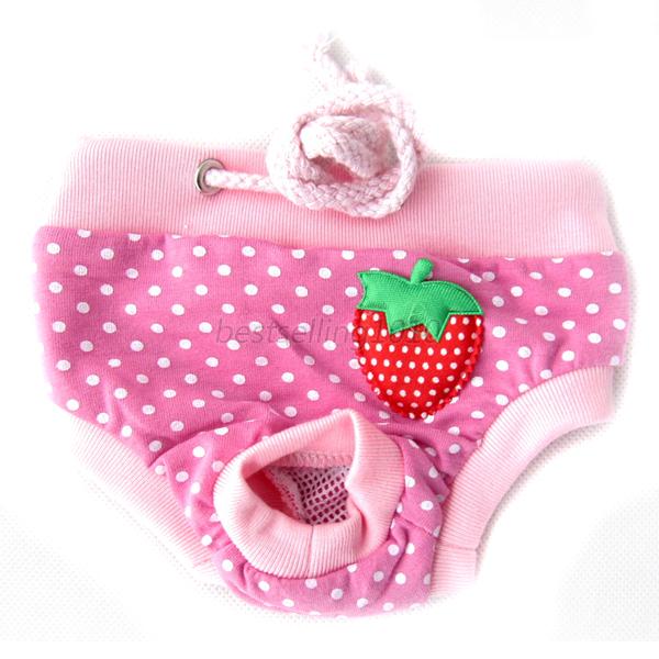 Cute Pet Dog Panty Brief Bitch In Season Sanitary Pants For Girl Female ...