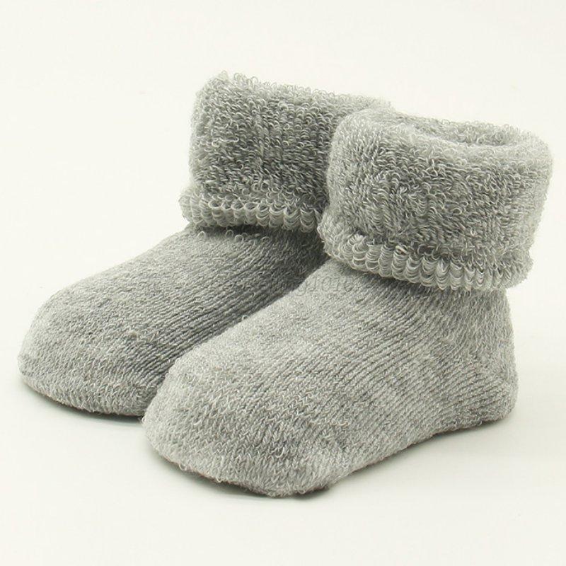 Kid Baby Girl Boy Winter Warm Shoe Socks Toddler Infant Slipper Sock