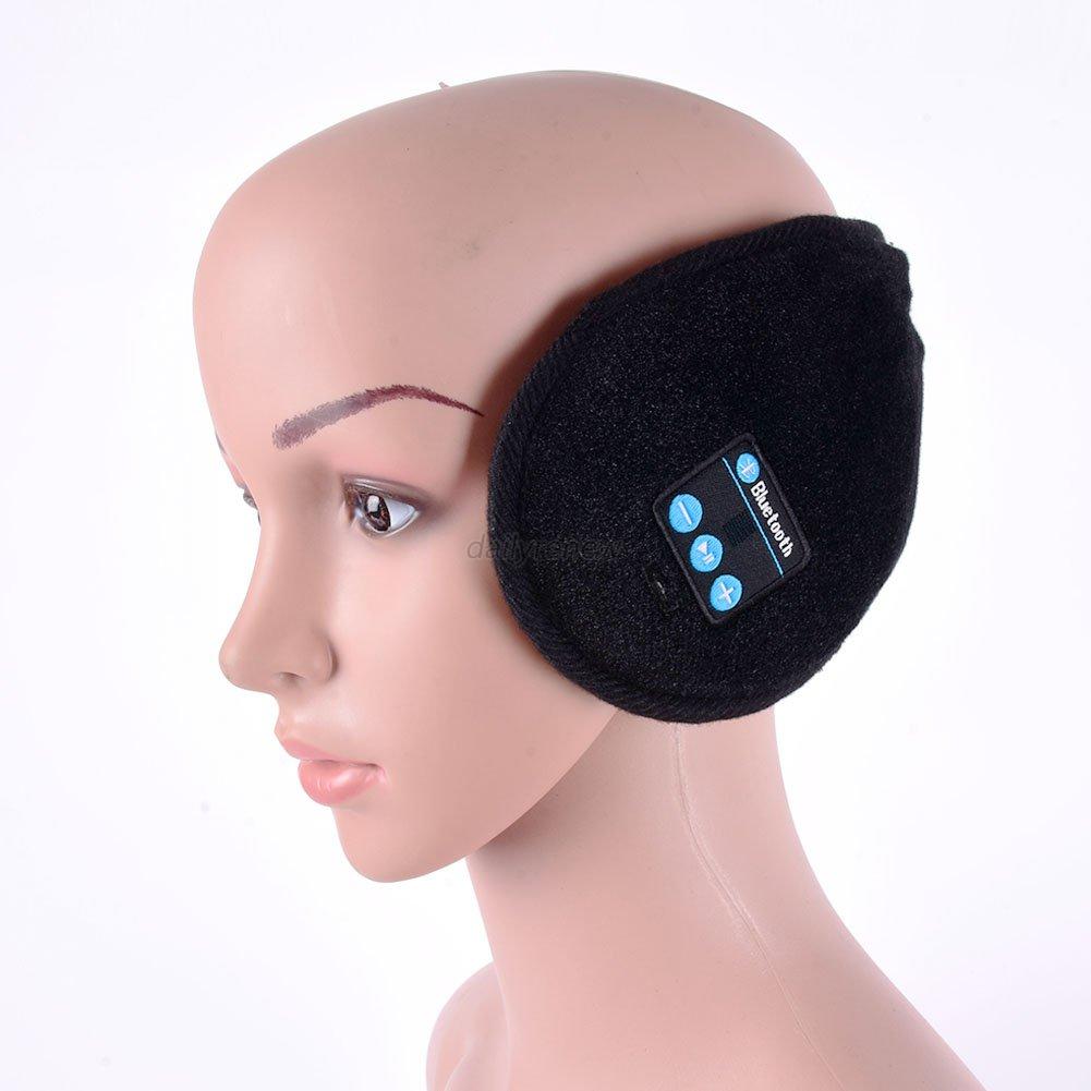 Wireless Bluetooth Headset Headphones Speaker Music Warm Earmuff for