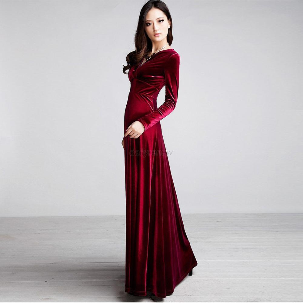 vintage velvet gown