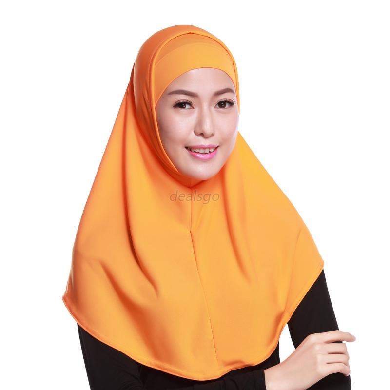 2Pcs Amira Hijab Shayla Underscarf Women Lady Islam Shawl 