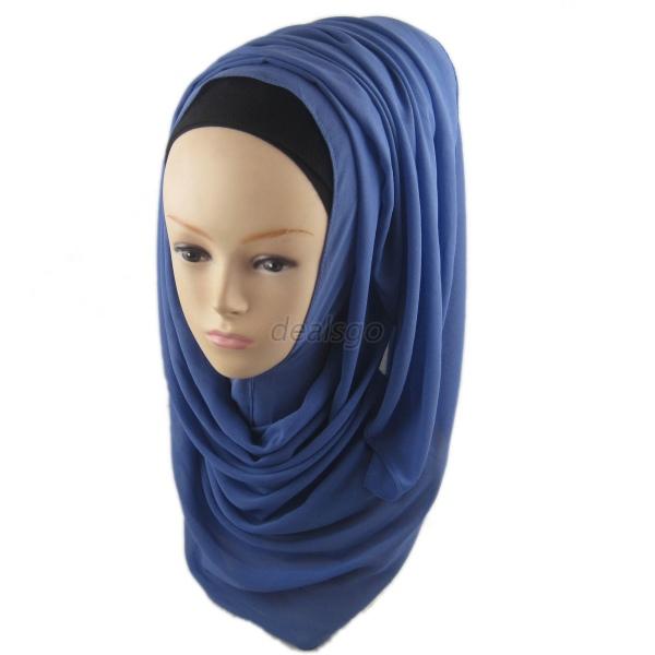 Women Muslim Long Soft Hijab Maxi Islamic Scarf High 