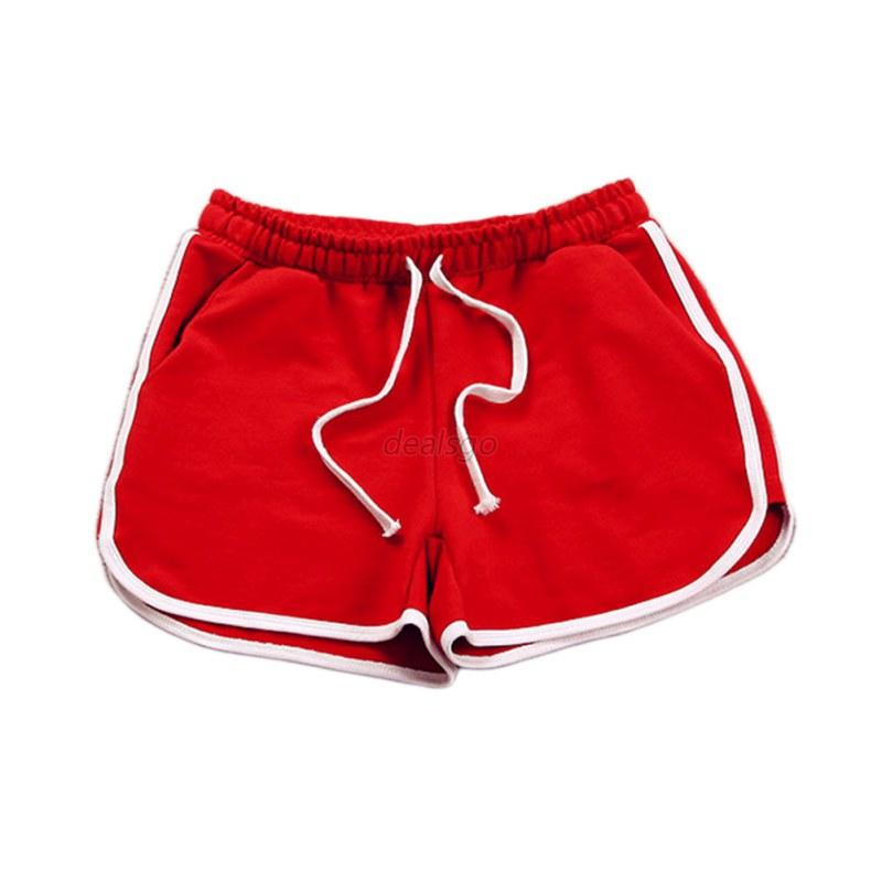 Women Yoga Pants Gym Workout Casual Sport Shorts Waistband Skinny ...