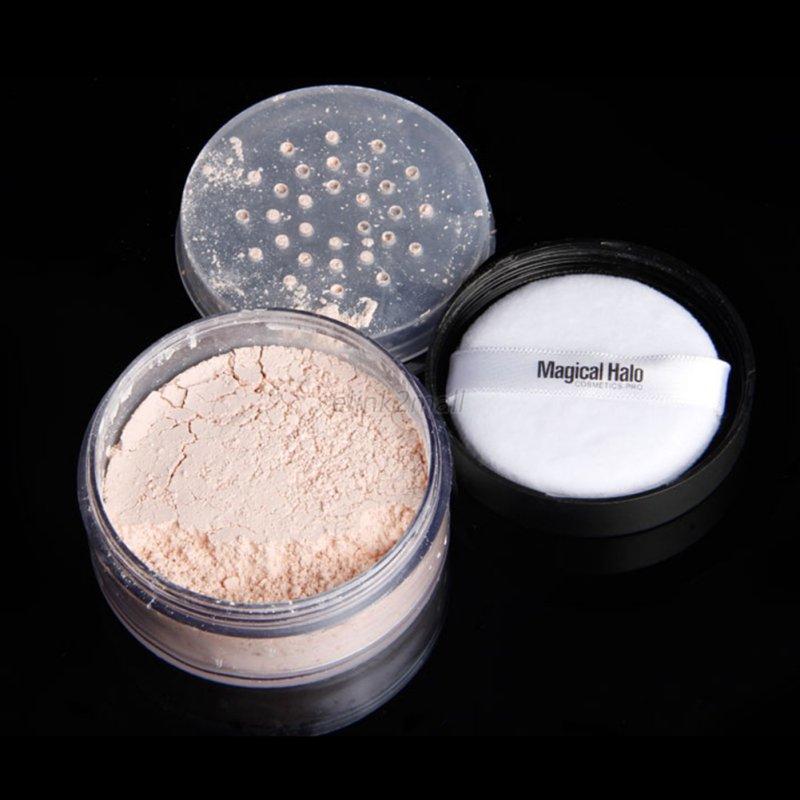 Mineral Face Loose Powder Oil Control Sweatproof Long Lasting Makeup ...