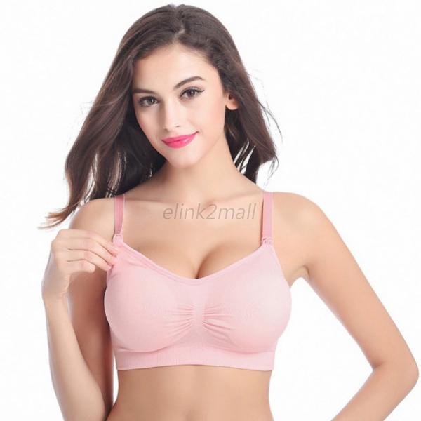 Pregnant Women Wire Free Bra Maternity Nursing Breastfeeding Bra Underwear MXL eBay