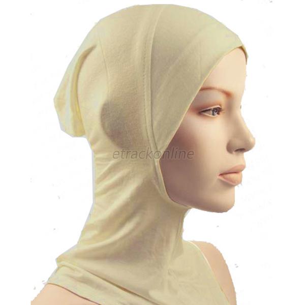 Under Scarf Hat Cap Bone Bonnet Hijab Ninja Cover Muslim 