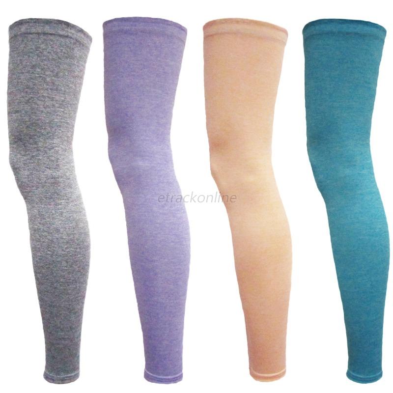 2pcs Unisex Cycling Leg Warmers Sleeves Cover Outdoor Sun Protection